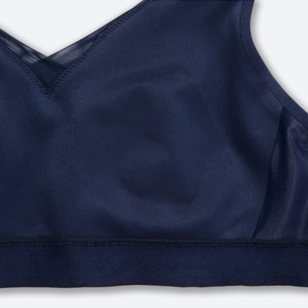 نیمتنه ورزشی بروکس Brooks Convertible bra سرمه ایی طرح دار