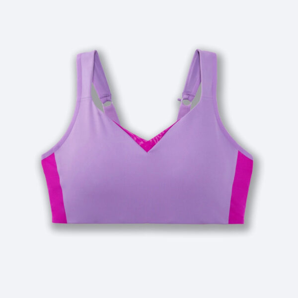 نیمتنه ورزشی زنانه بروکس Brooks Convertible run bra یاسی صورتی