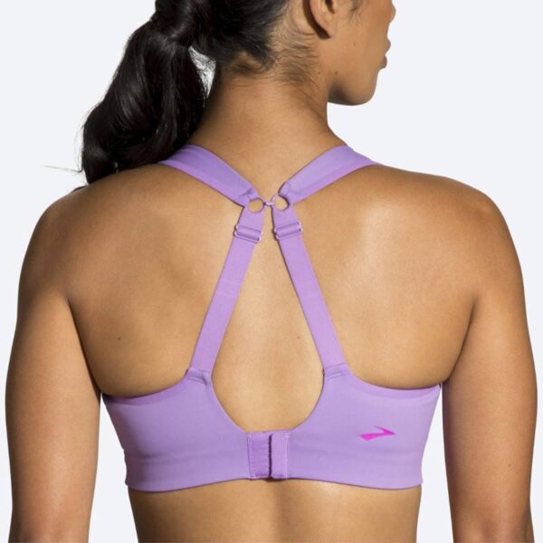 نیمتنه ورزشی زنانه بروکس Brooks Convertible run bra یاسی صورتی