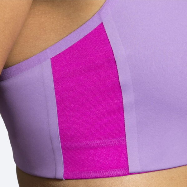 نیمتنه ورزشی زنانه بروکس Brooks Convertible run bra یاسی صورتی