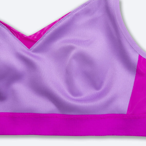 نیمتنه ورزشی زنانه بروکس Brooks Convertible run bra یاسی صورتی