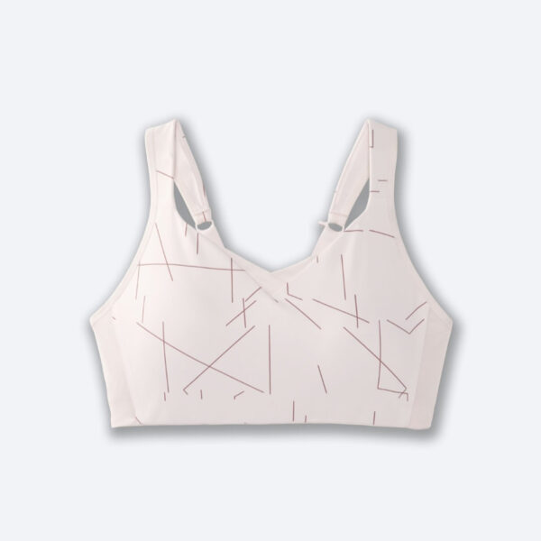 نیمتنه ورزشی زنانه بروکس Brooks Convertible run bra گلاب