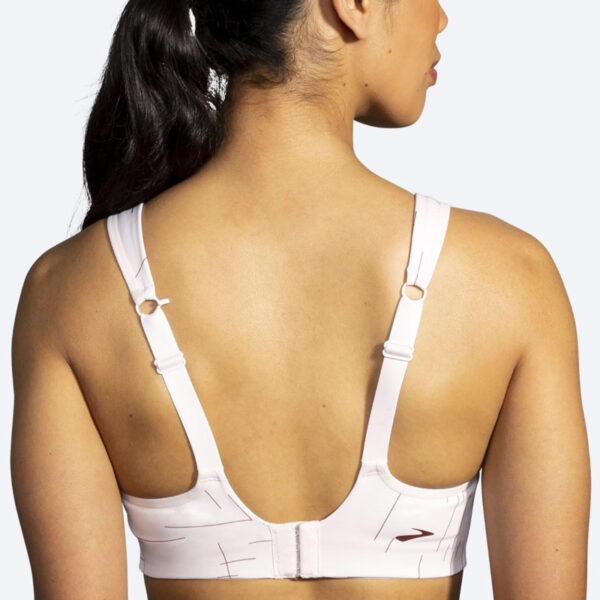نیمتنه ورزشی زنانه بروکس Brooks Convertible run bra گلاب