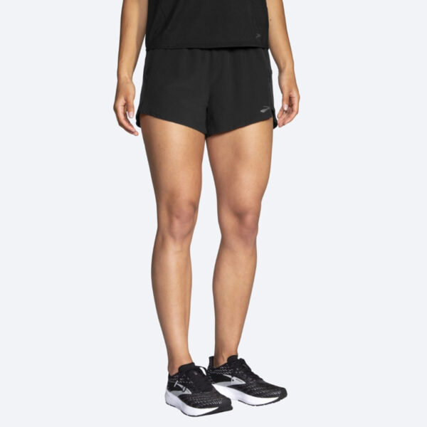 شورت ورزشی زنانه بروکس"Brooks chaser 3 مشکی