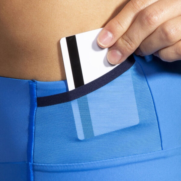 نیم تنه ورزشی بروکس Brooks 3 Pocket Run bra آبی