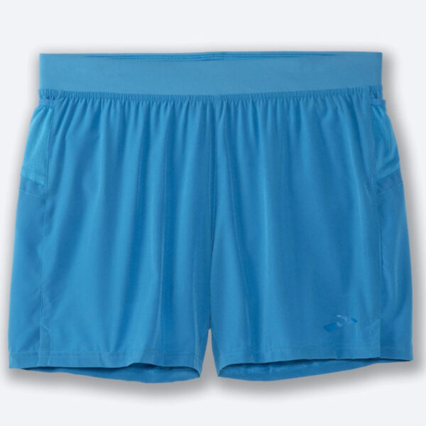 شورت ورزشی مردانه بروکس Brooks Sherpa 5" short آبی الکتریک
