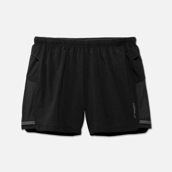 شورت ورزشی مردانه بروکس Brooks Sherpa 5" short مشکی
