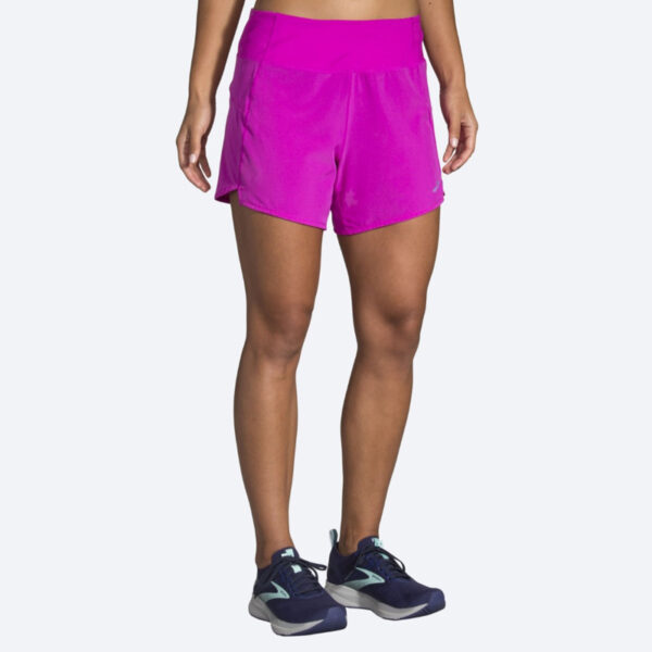 شورت ورزشی زنانه بروکس Brooks Chaser 5" Short ارغوانی