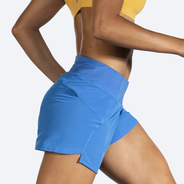 شورت ورزشی زنانه بروکس Brooks Chaser 5" Short آبی