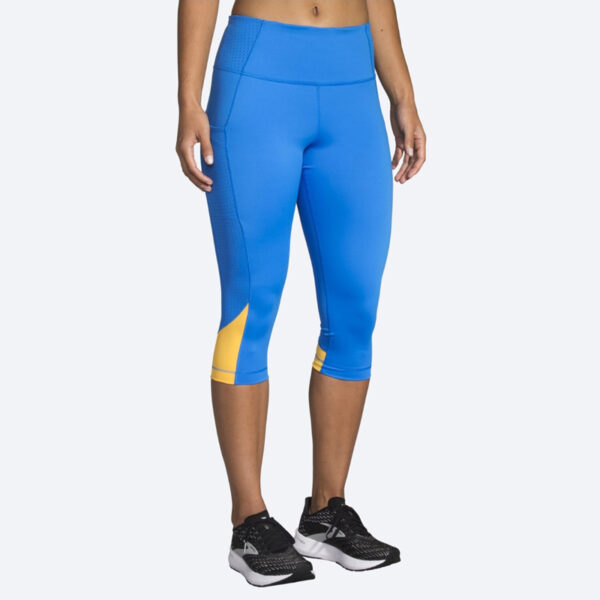 نیم لگ ورزشی زنانه بروکس Brooks Method ½ Crop Tight ابی
