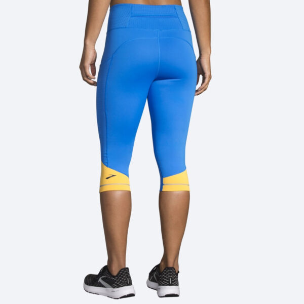 نیم لگ ورزشی زنانه بروکس Brooks Method ½ Crop Tight ابی