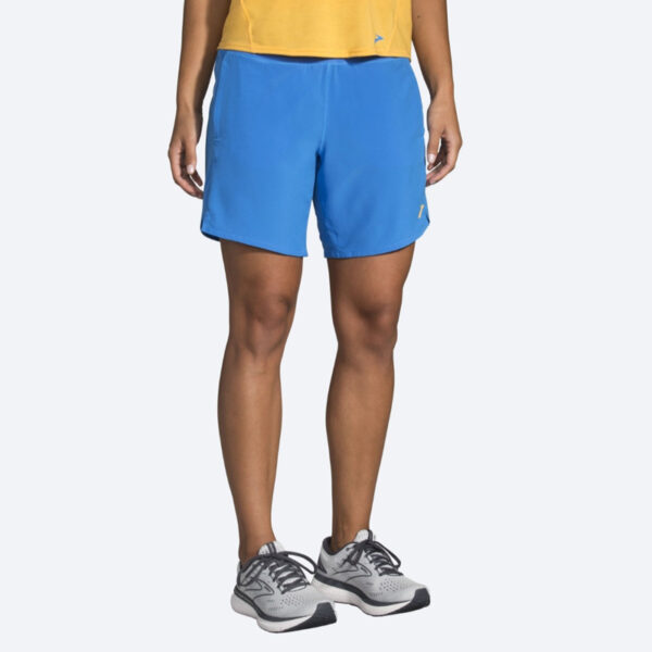 شورت ورزشی زنانه بروکس Brooks Chaser 7" Short آبی