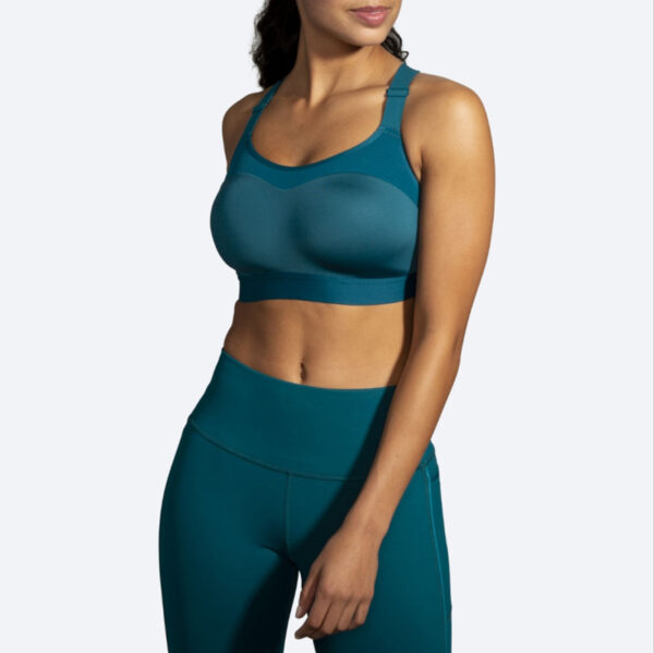 نیم تنه ورزشی بروکس Brooks DARE RACERBACK Run bra سبز