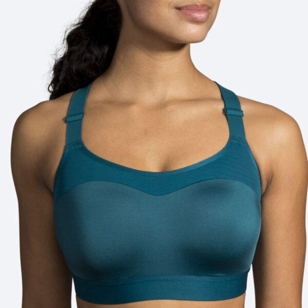 نیم تنه ورزشی بروکس Brooks DARE RACERBACK Run bra سبز