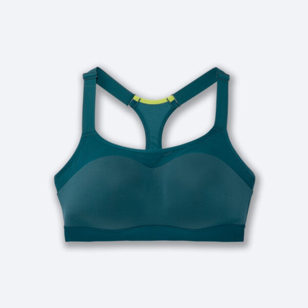 نیم تنه ورزشی بروکس Brooks DARE RACERBACK Run bra سبز