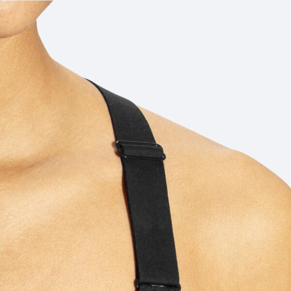 نیم تنه ورزشی فنر دار بروکس Brooks DARE RACERBACK Run bra مشکی