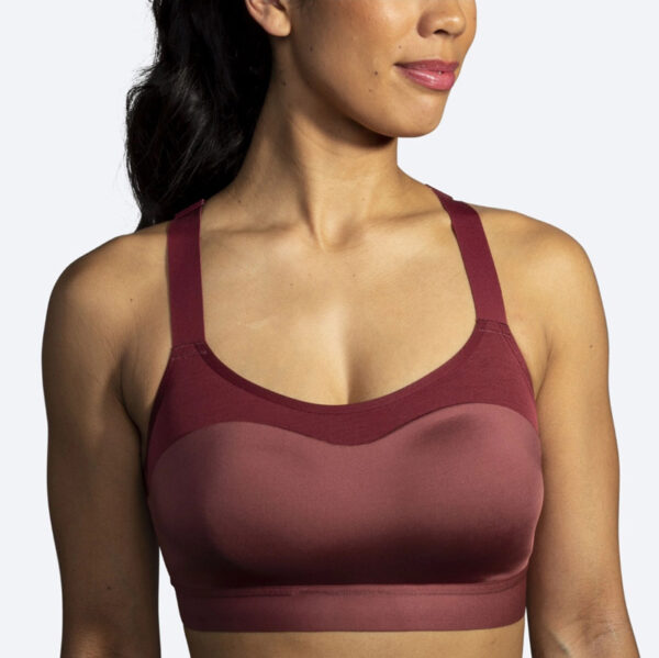 نیم تنه ورزشی بروکس Brooks DARE RACERBACK Run bra سفالی