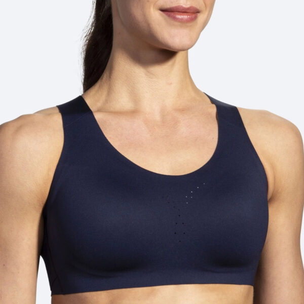 برا ورزشی بروکس Brooks DARE CROSSBACK Run bra سرمه ای