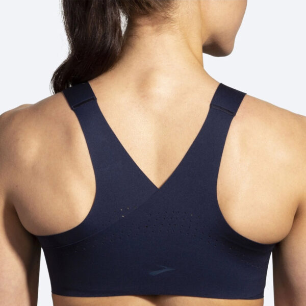 برا ورزشی بروکس Brooks DARE CROSSBACK Run bra سرمه ای