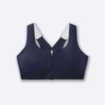سوتین زیپ دار ورزشی بروکس Brooks DARE ZIP Run bra سرمه ای
