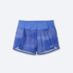 شورت ورزشی زنانه بروکس Brooks Chaser 5" Short آبی طرح دار