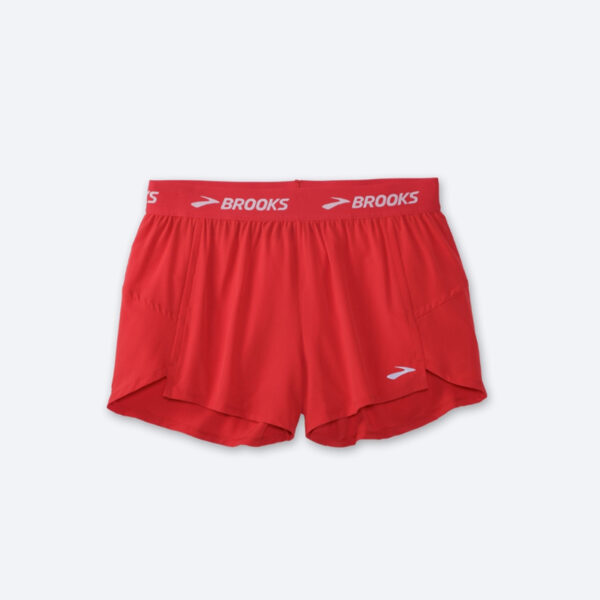شورت ورزشی زنانه بروکس"Brooks chaser 3 قرمز