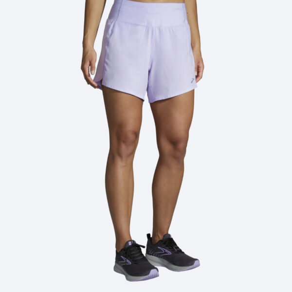 شورت ورزشی زنانه بروکس Brooks Chaser 5" Short ویولت
