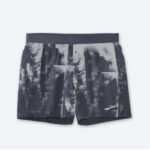 شورت ورزشی مردانه بروکس Brooks Sherpa 5" short طوسی طرح دار