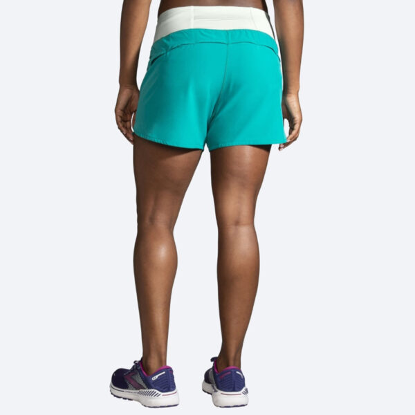 شورت ورزشی زنانه بروکس Brooks Chaser 5" Short سبز نیلی