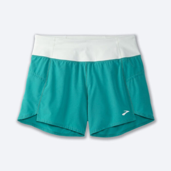 شورت ورزشی زنانه بروکس Brooks Chaser 5" Short سبز نیلی