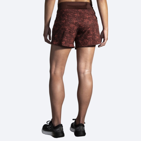 شورت ورزشی زنانه بروکس Brooks Chaser 5" Short مسی کشمشی