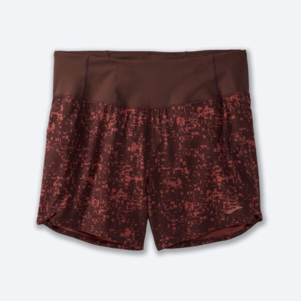 شورت ورزشی زنانه بروکس Brooks Chaser 5" Short مسی کشمشی
