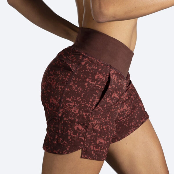 شورت ورزشی زنانه بروکس Brooks Chaser 7" Short مسی کشمشی