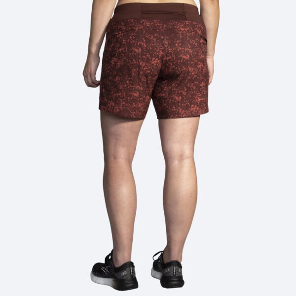 شورت ورزشی زنانه بروکس Brooks Chaser 7" Short مسی کشمشی