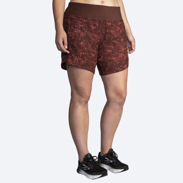 شورت ورزشی زنانه بروکس Brooks Chaser 7" Short مسی کشمشی