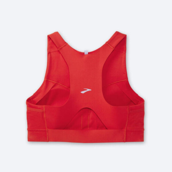 نیمتنه ورزشی بروکسBrooks 3Pocket Run bra قرمز
