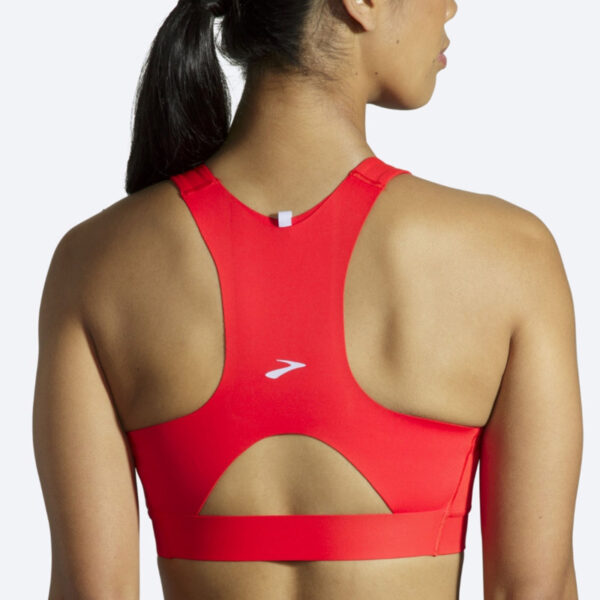 نیمتنه ورزشی بروکسBrooks 3Pocket Run bra قرمز