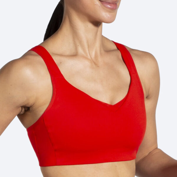 نیمتنه ورزشی بروکس Brooks Convertible bra قرمز