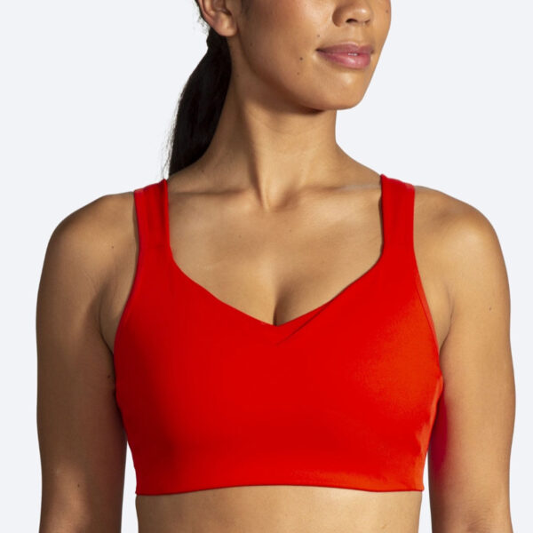 نیمتنه ورزشی بروکس Brooks Convertible bra قرمز
