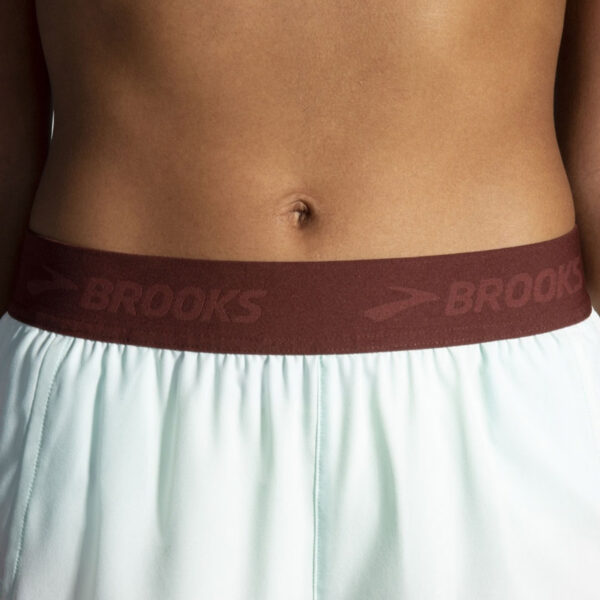 شورت ورزشی زنانه بروکس"Brooks chaser 3 یخی قهوه ای