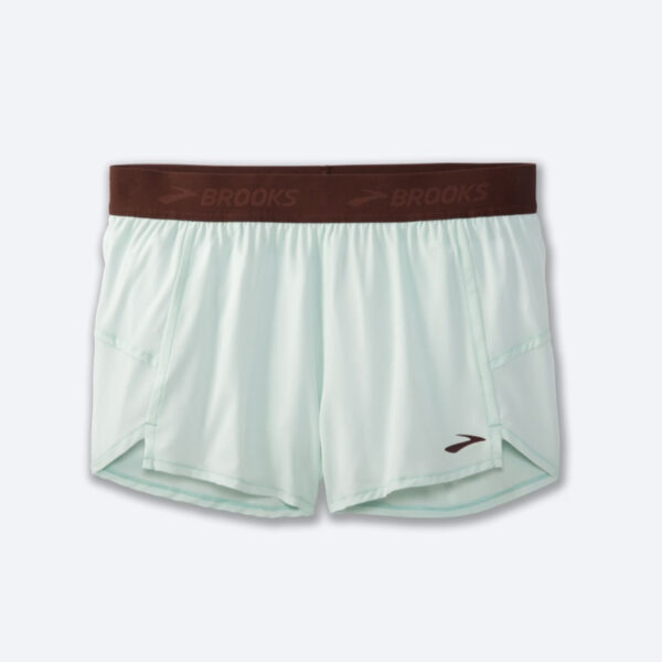 شورت ورزشی زنانه بروکس"Brooks chaser 3 یخی قهوه ای