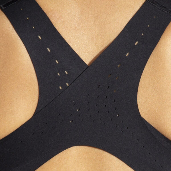سوتین زیپ دار ورزشی بروکس Brooks Dare Zip run bra 2 مشکی
