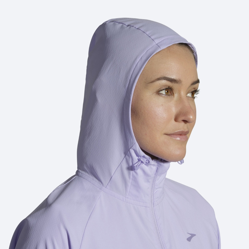 بادگیر ورزشی زنانه بروکس Brooks Canopy Jacket ویولت
