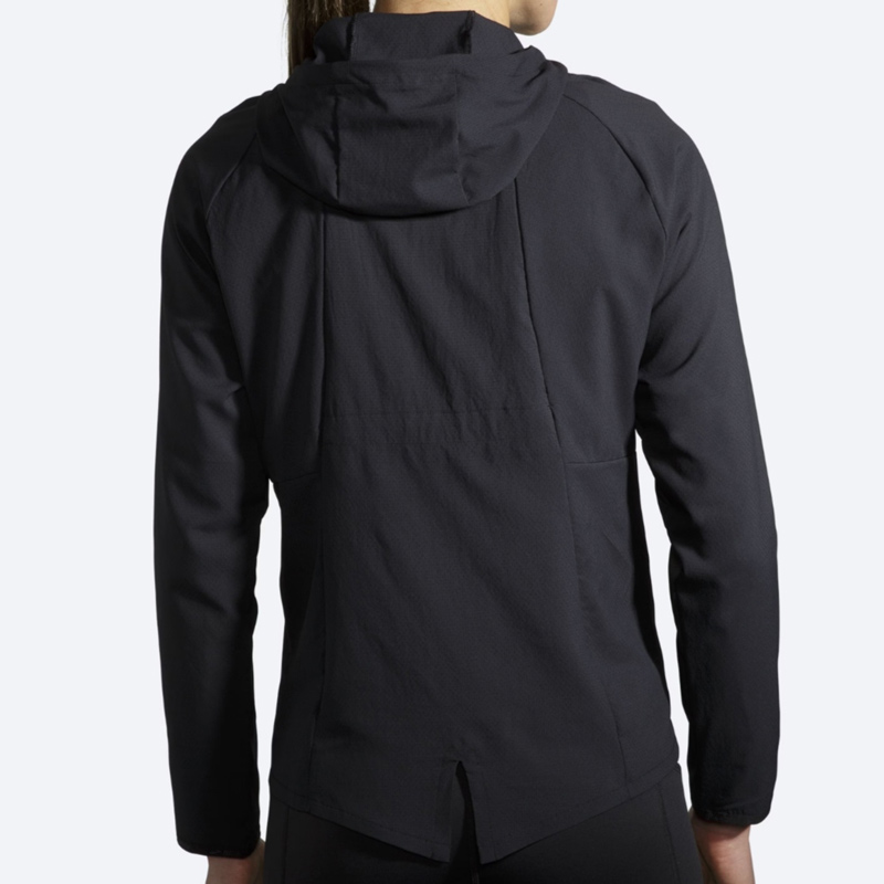 بادگیر ورزشی زنانه بروکس Brooks Canopy Jacket مشکی