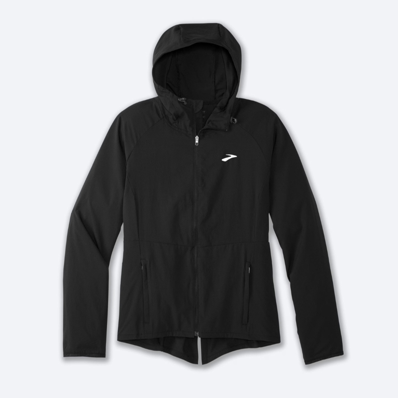 بادگیر ورزشی زنانه بروکس Brooks Canopy Jacket مشکی