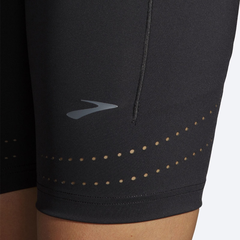 شورت تایت ورزشی زنانه بروکس Brooks Short Tight 8" N مشکی
