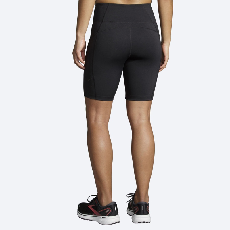 شورت تایت ورزشی زنانه بروکس Brooks Short Tight 8" N مشکی