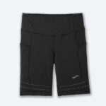 شورت تایت ورزشی زنانه بروکس Brooks Method 8" Short Tight New مشکی