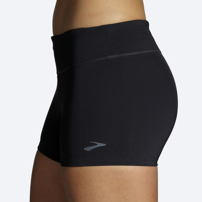 شورت تایت ورزشی زنانه بروکس Brooks Speedwork Short Tight مشکی