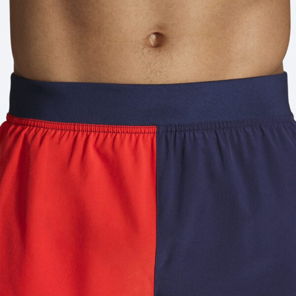 شورت ورزشی مردانه بروکس Brooks Sherpa 3" Split short سرمه ای قرمز